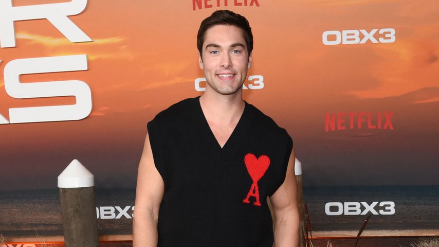 Austin North bei der Premiere der dritten "Outerbanks"-Staffel im Februar 2023