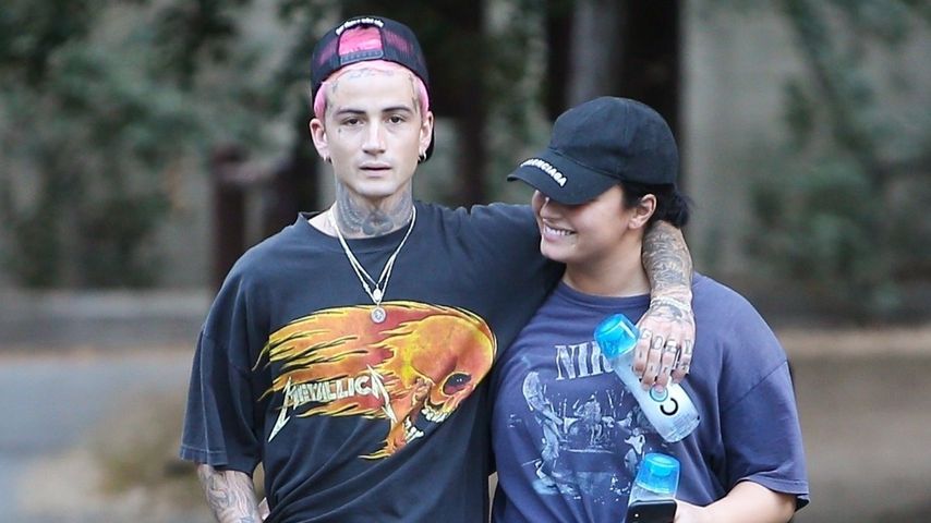Austin Wilson und Demi Lovato, Studio City, November 2019
