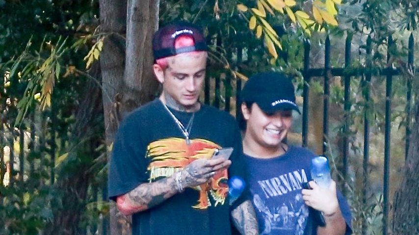 Austin Wilson und Demi Lovato, Studio City, November 2019