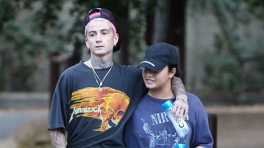 Austin Wilson und Demi Lovato November 2019