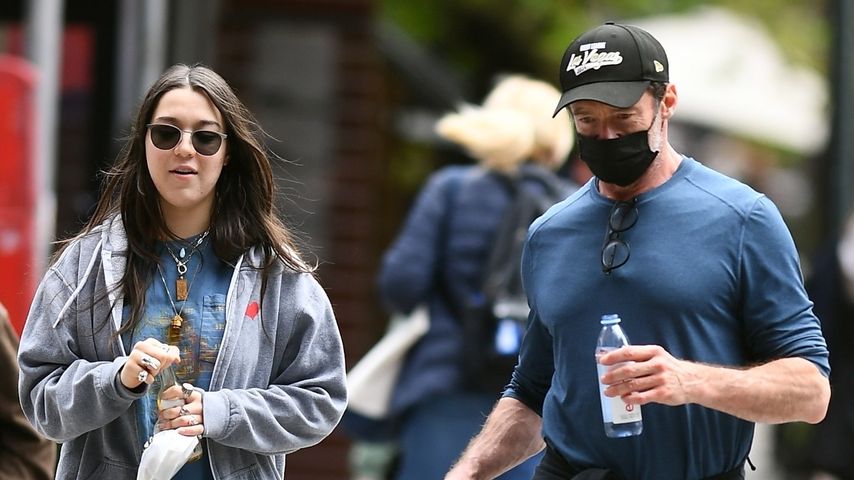 Ava Jackman und Hugh Jackman, 2024