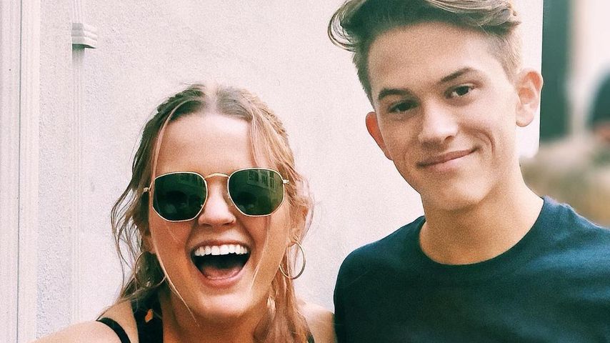 Ava Phillippe mit ihrem Bruder Deacon