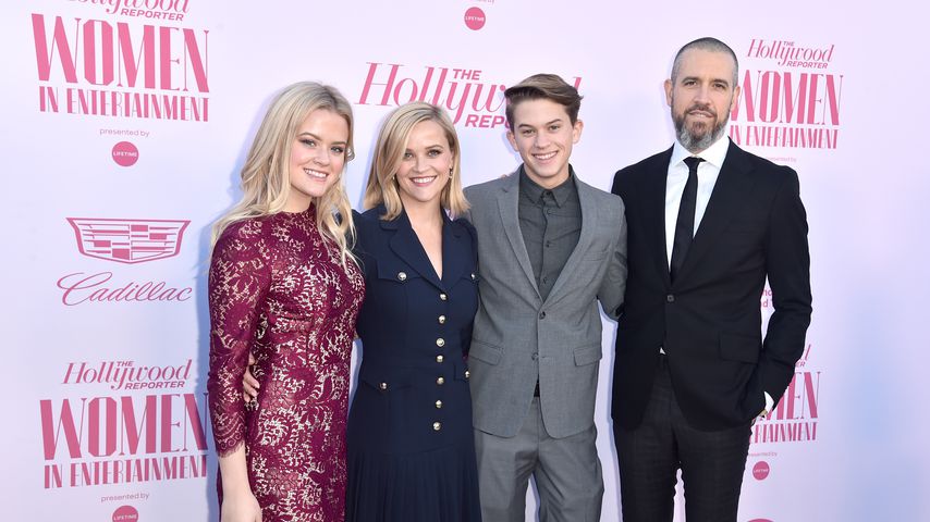 Ava Phillippe, Reese Witherspoon, Deacon Phillippe und Jim Toth