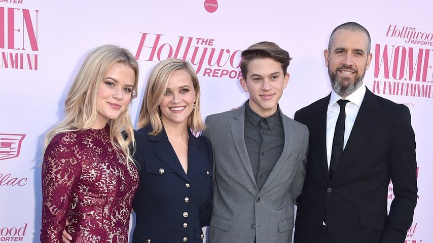 Ava Phillippe, Reese Witherspoon, Deacon Reese Phillippe und Jim Toth im Dezember 2019
