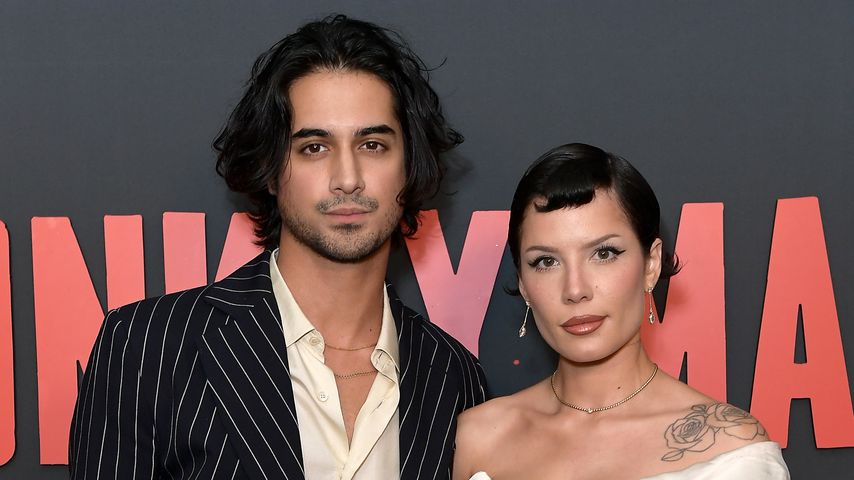 Avan Jogia und Halsey bei der Premiere von "Money Man" 2024