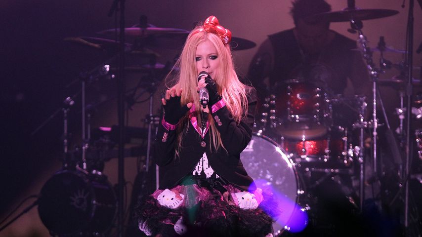 Avril Lavigne bei einem Konzert in Seoul, 2014