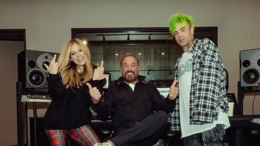 Mit zwei Kollegen: Avril Lavigne arbeitet an neuer Musik