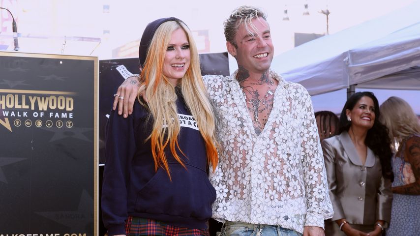 Avril Lavigne mit ihrem Verlobten Mod Sun in Los Angeles 2022