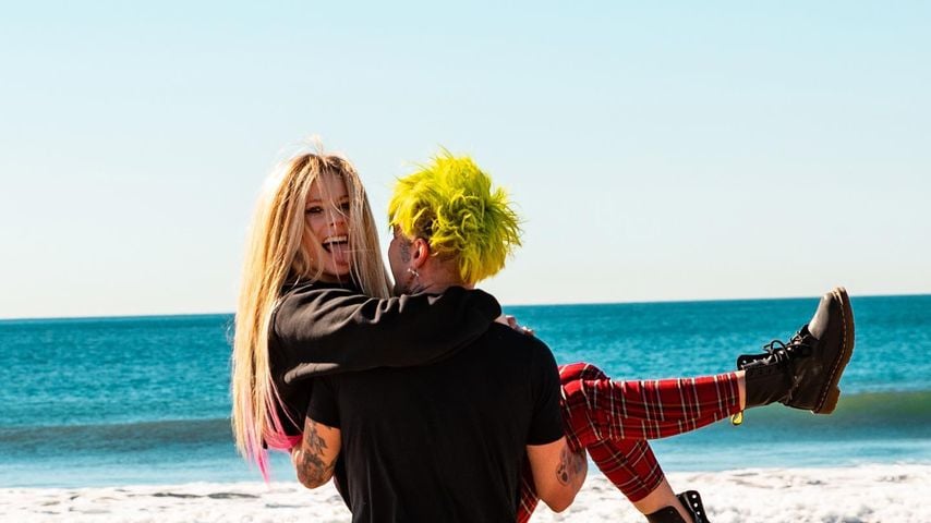 Avril Lavigne und Mod Sun, Februar 2022