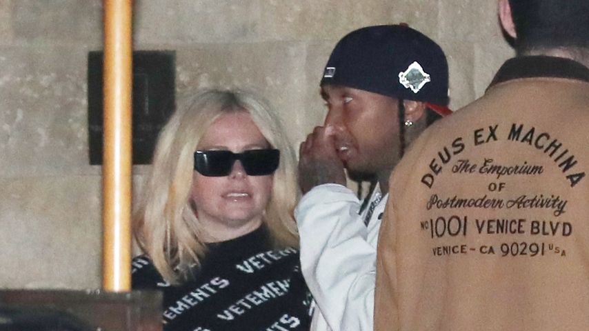 Avril Lavigne und Tyga im April 2023