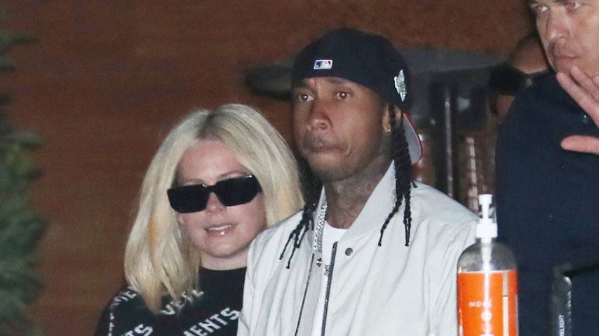 Avril Lavigne und Tyga im April 2023