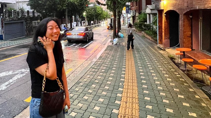 Awkwafina in Südkorea, September 2023