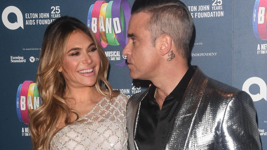 Ayda Field und Robbie Williams
