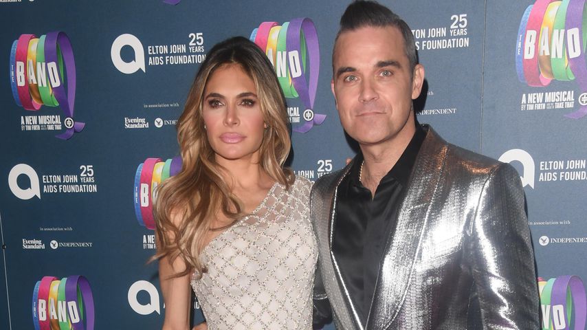 Ayda Field und Robbie Williams