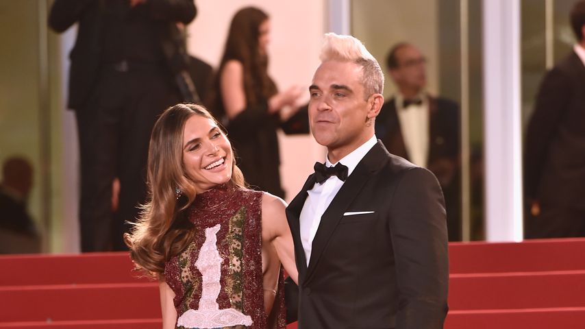 Ayda Field und Robbie Williams, Mai 2015 in Cannes