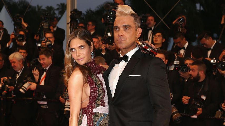 Ayda Field und Robbie Williams im Mai 2015 in Cannes