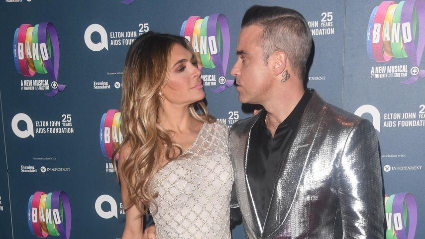 Ayda Field und Robbie Williams, Dezember 2018