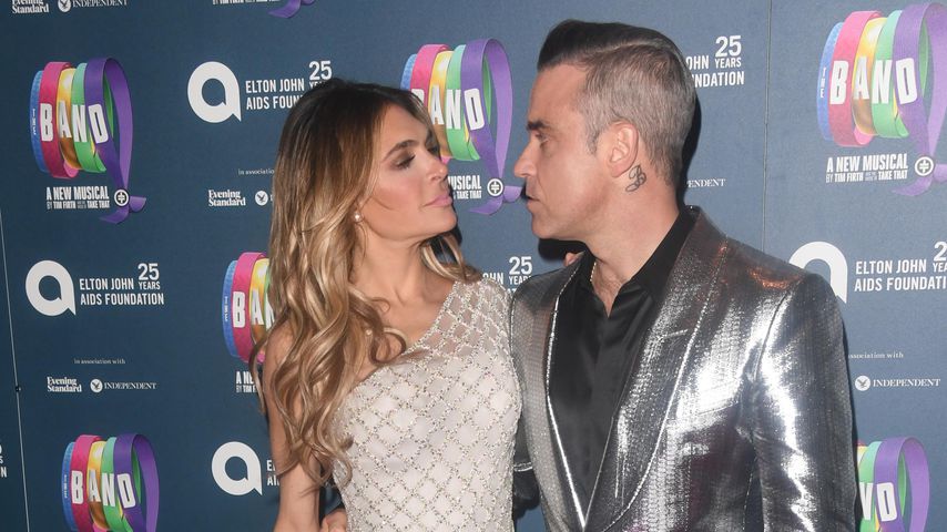 Ayda Field und Robbie Williams 2018 in London