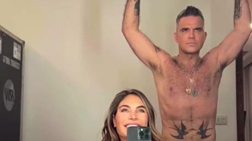 Ayda Field Williams von Robbie in Tigerunterhose beeindruckt