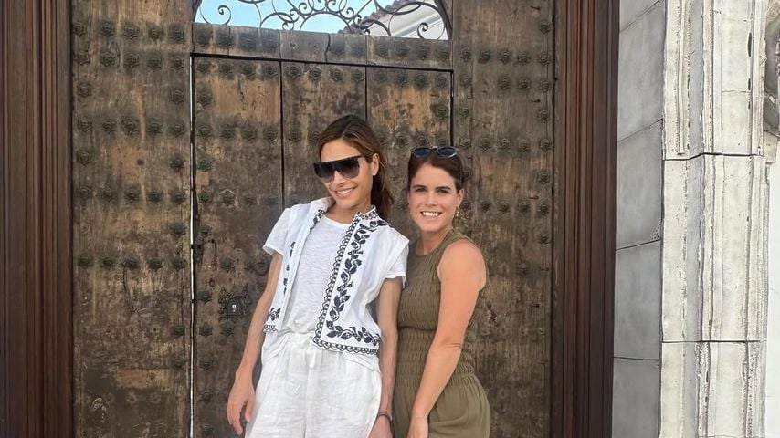 Ayda Field Williams und Prinzessin Eugenie in Portugal 2025