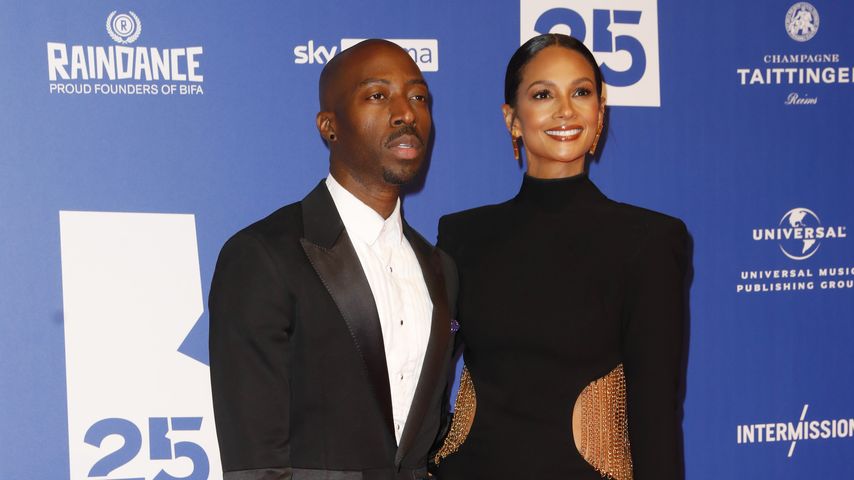 Azuka Ononye und Alesha Dixon bei den Independent Film Awards 2022