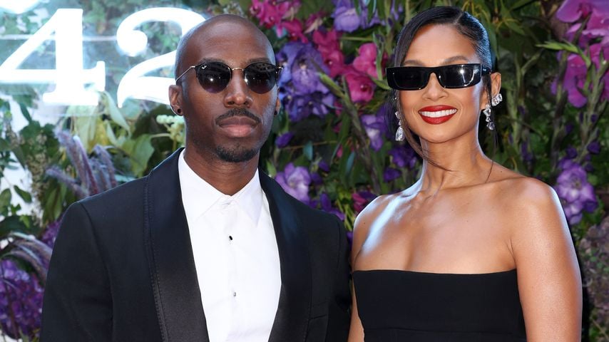 Azuka Ononye und Alesha Dixon im Juli 2023