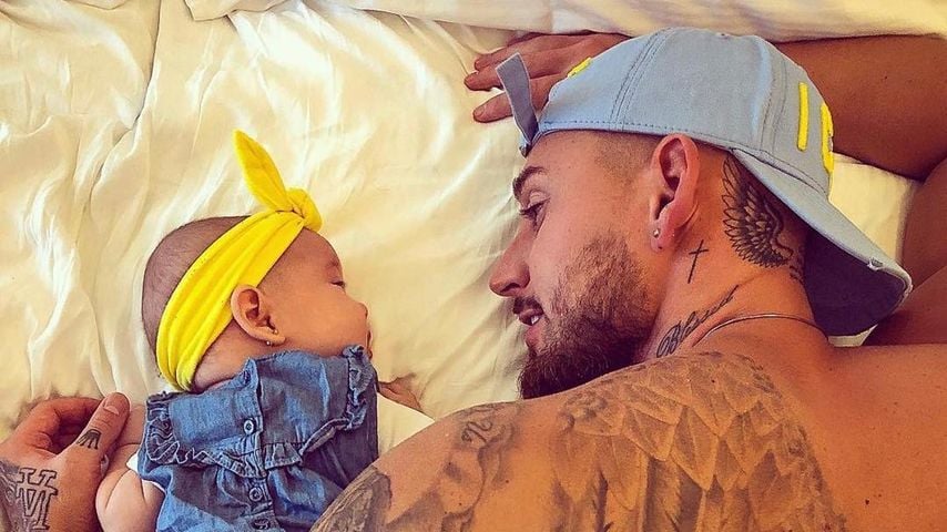 Baby Aylen und Mike Heiter