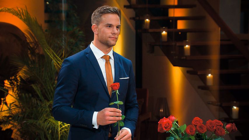 Bachelor Sebastian Preuss in der ersten Nacht der Rosen