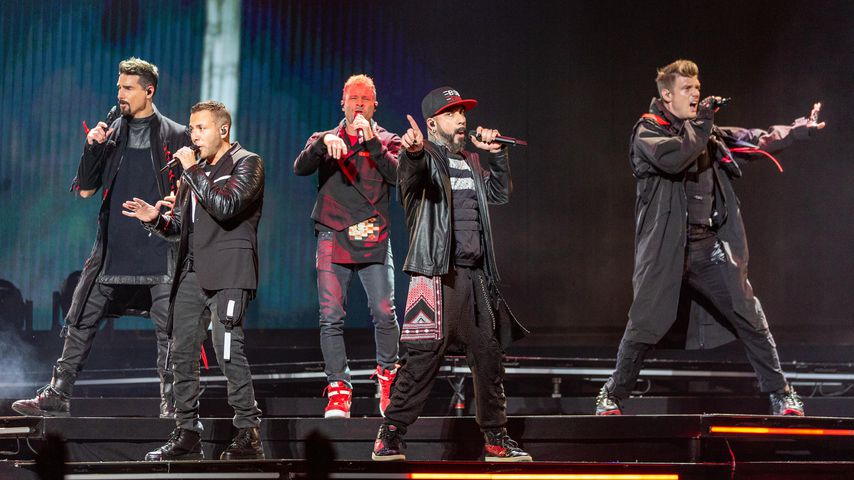 Die Backstreet Boys 2019 bei einem Konzert