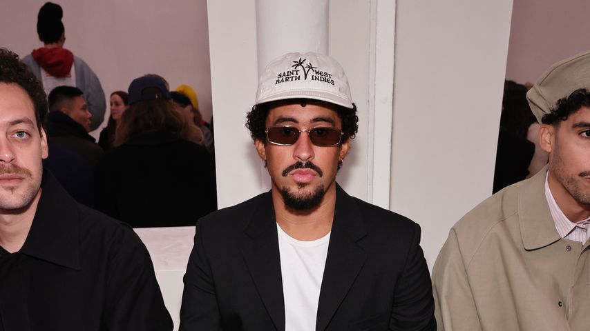 Bad Bunny bei der Fashion Week in New York, Februar 2025