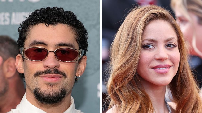 Bad Bunny beim Super Bowl: Shakira ist Feuer und Flamme