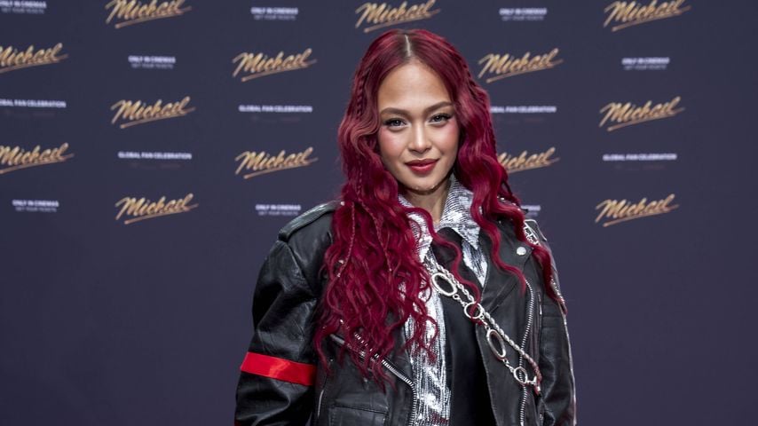 Badmómzjay bei der Premiere von "Michael" in der Uber Eats Music Hall in Berlin im April 2026