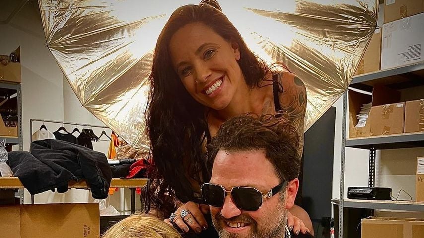Bam Margera, Nicole Boyd und ihr Sohn Phoenix im Mai 2021