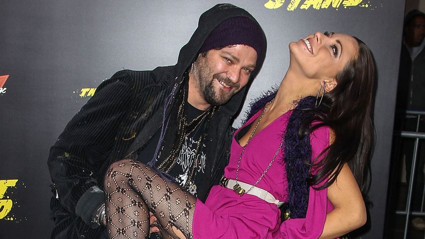 Bam Margera und Nicole Boyd bei der Premiere von "The Last Stand"
