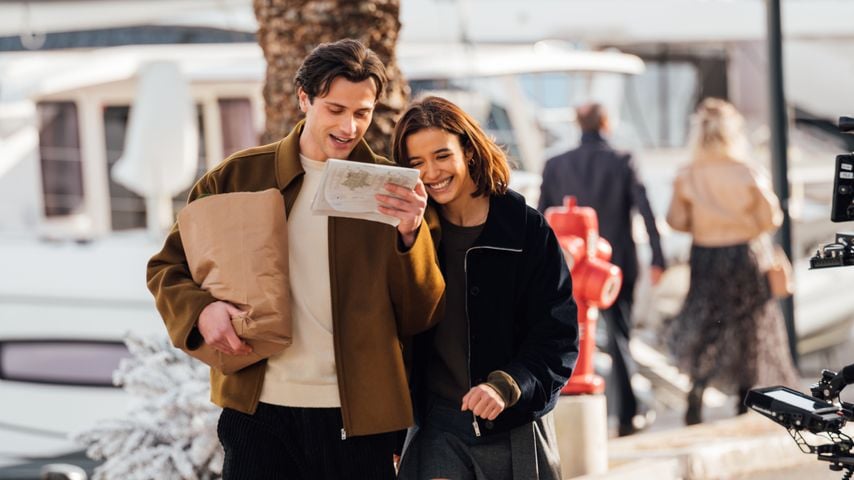 Baptiste Masseline und Carmen Kassovitz in "Campus Drivers"