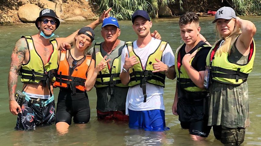 Bar Refaeli mit ihrer Familie