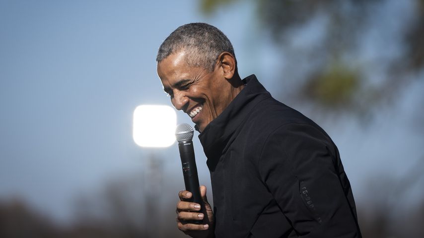 Barack Obama bei einer Wahlkampfveranstaltung im Oktober 2020