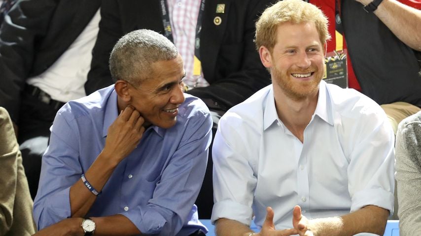 Barack Obama und Prinz Harry, 2017