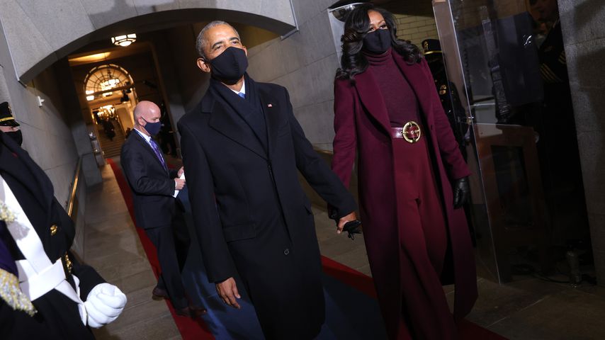 Barack und Michelle Obama bei Joe Bidens Vereidigung