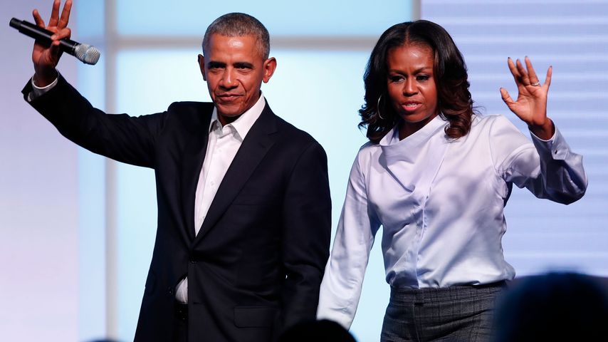 Barack und Michelle Obama im Oktober 2017 in Chicago