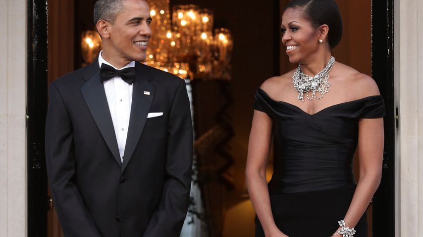 Barack und Michelle Obama bei einem Staatsbesuch in London im Mai 2011
