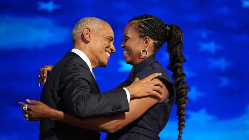 Spekulationen über eine Scheidung: Die Obamas lachen darüber