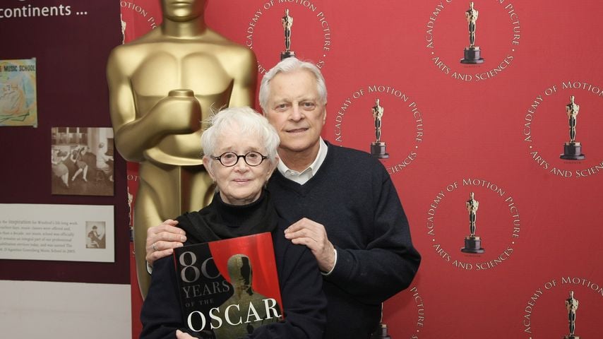 Robert Osborne und Barbara Barrie bei der Vorführung der für die Oscars 2009 nominierten Kurzfilme in New York