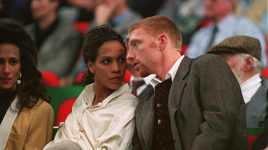 Barbara Becker und Boris Becker im Dezember 1993