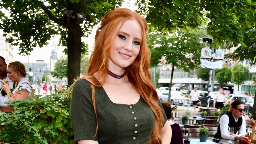 Partnerlook: Barbara Meiers Kinder haben schon eigene Dirndl