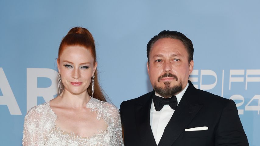 Barbara Meier und ihr Mann Klemens Hallmann im September 2024