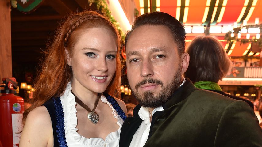 Barbara Meier und Klemens Hallmann 2017 auf dem Oktoberfest