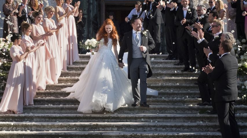 Barbara Meier und Klemens Hallmann an ihrem Hochzeitstag, Juni 2019