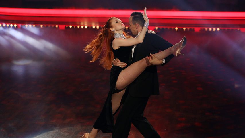 Barbara Meier und Sergiu Luca bei "Let's Dance"