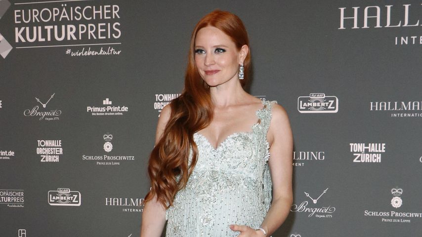 Barbara Meier beim Europäischen Kulturpreis 2022 in Zürich